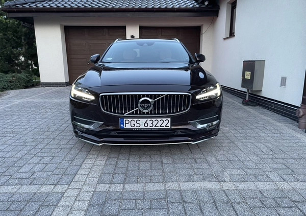 Volvo V90 cena 129000 przebieg: 119797, rok produkcji 2017 z Lwówek małe 352